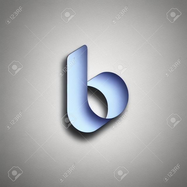 Letter b logo icon design template elements