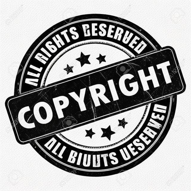 Copyright ink stamp