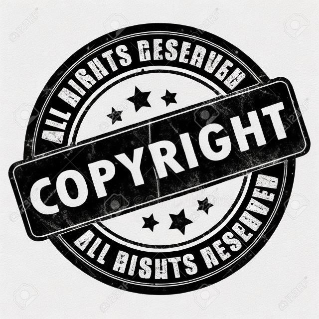 Copyright чернил печать