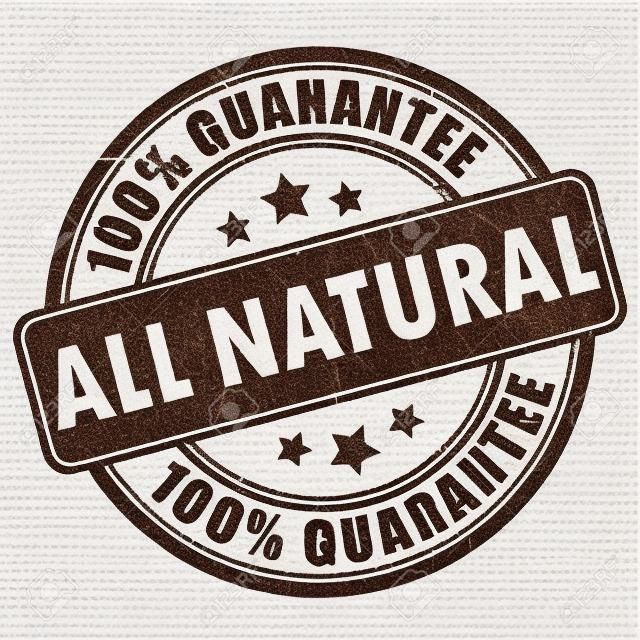 Natural guarantee stamp