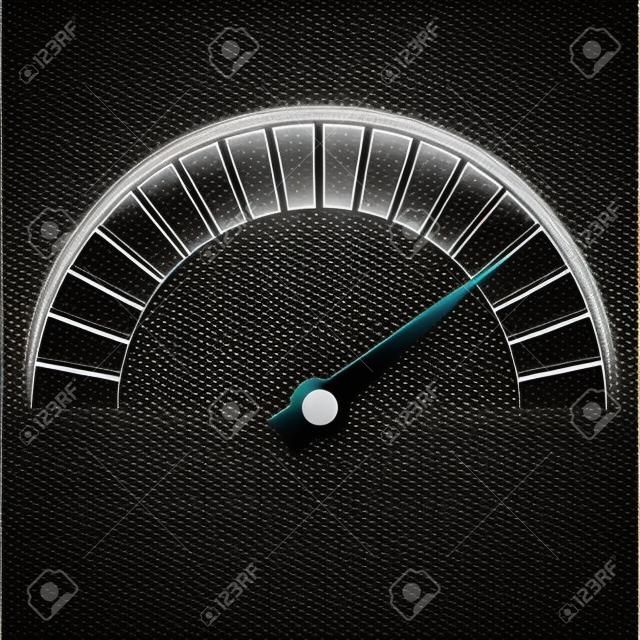 Velocidad de medición del dial vector icono