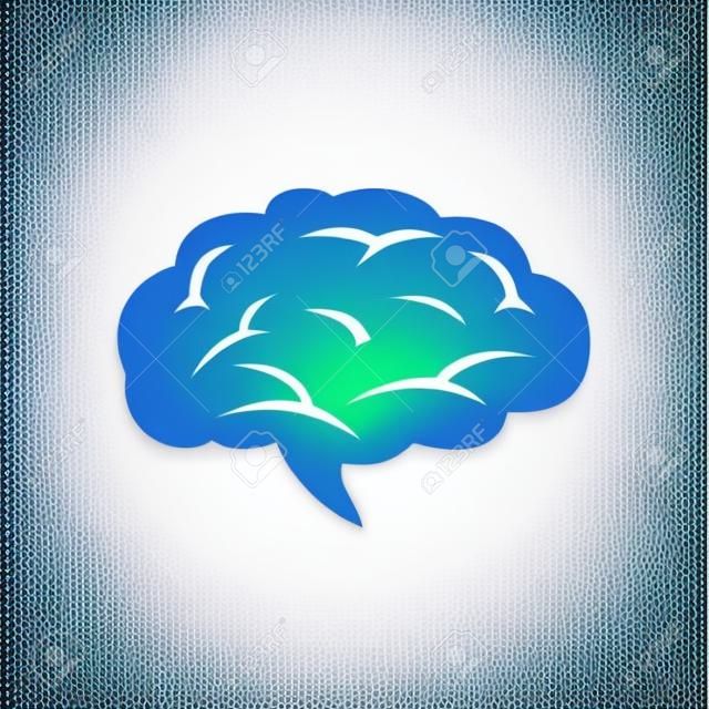 Brain icon vector illustration