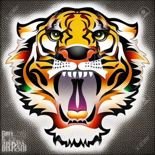 Тигр татуировки