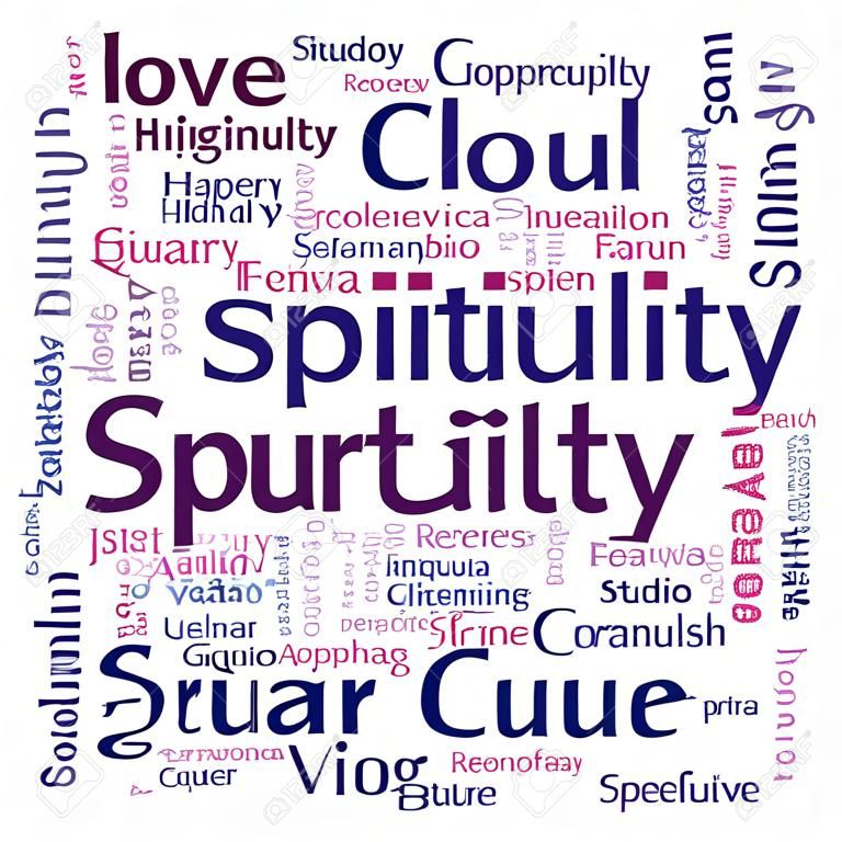 Word Cloud - Spiritualiteit