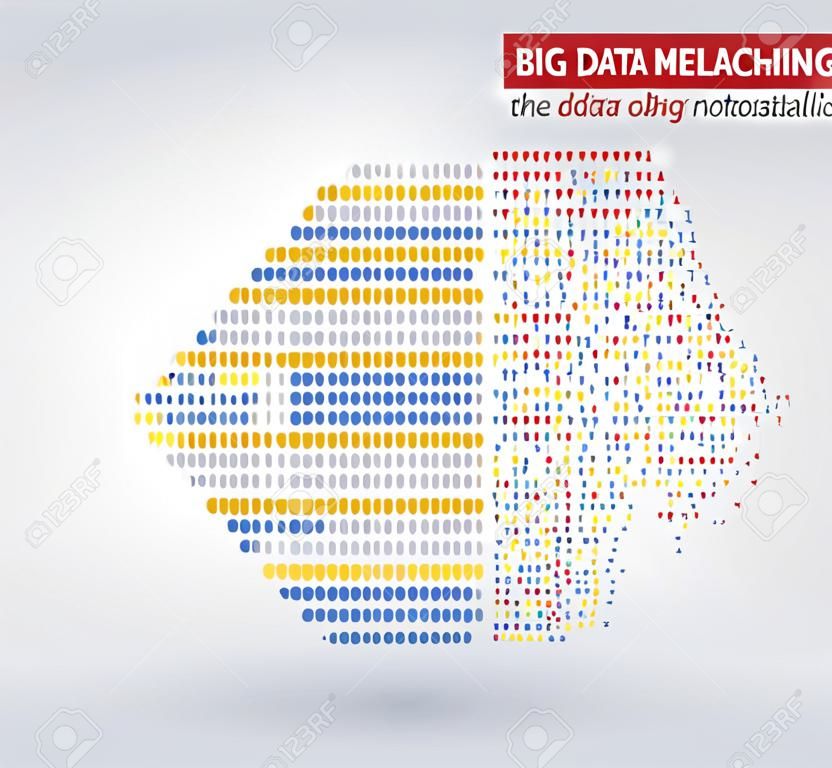 Algorithmes d?apprentissage abstraits de Big Data. Analyse de la conception infographique minimaliste de l'information.