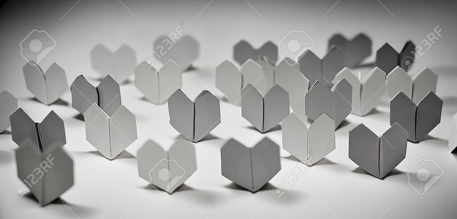 折り紙の紙の心