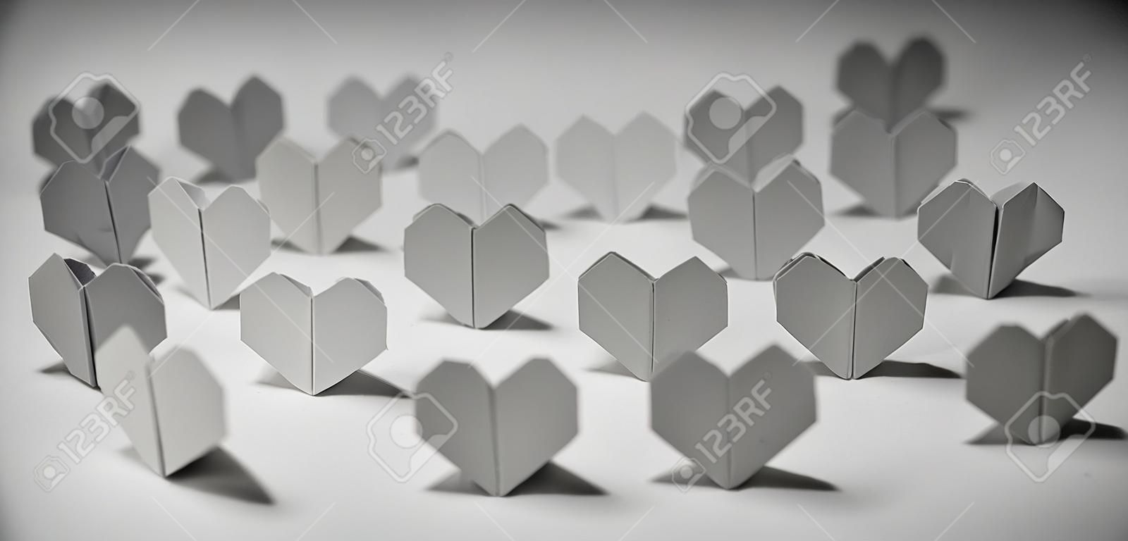 折り紙の紙の心