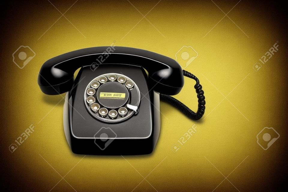 Telephone in retro style.