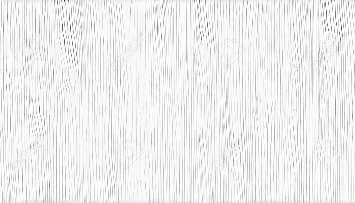Struttura di legno grigio chiaro di vettore. Fondo di legno di grano naturale disegnato a mano. Sfondo per un design piatto