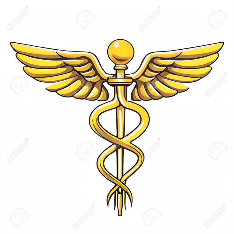 Kaduceusz symbolu medycznych