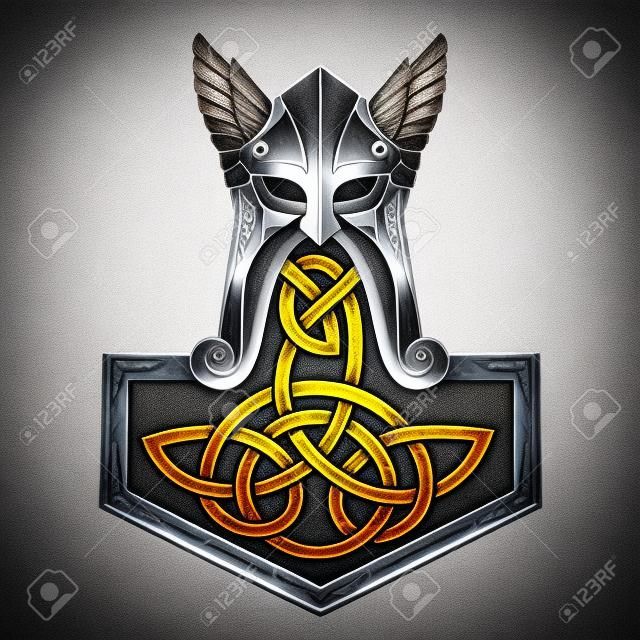 Hamer van Thor middeleeuwse Viking Symbool