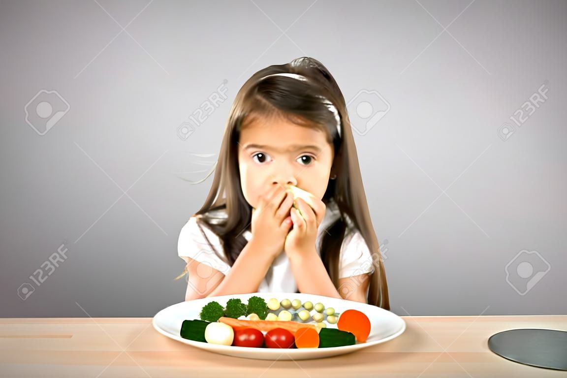 Çocukların sebze yemek istemiyorum