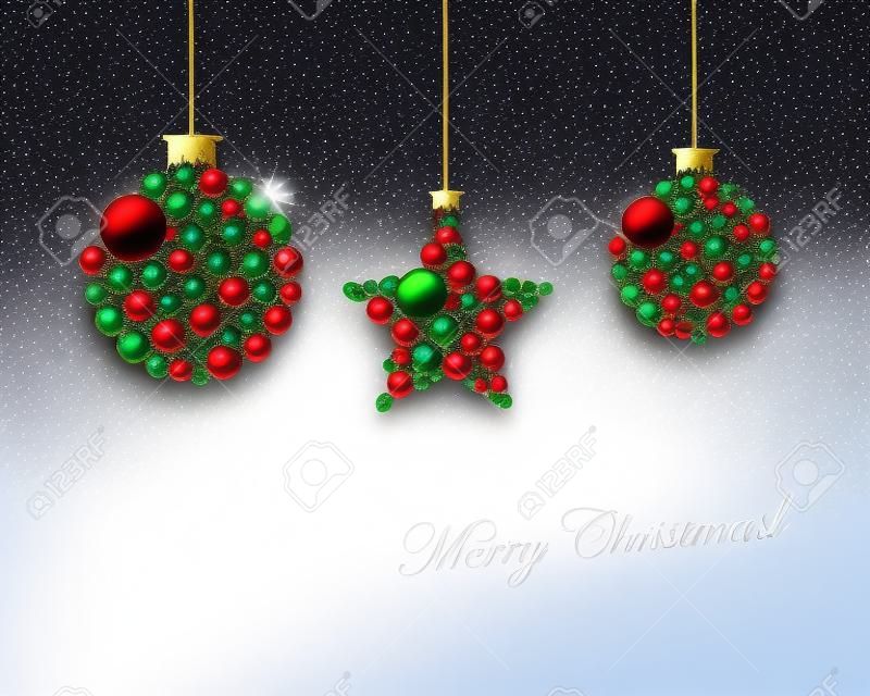 christmas ornament background