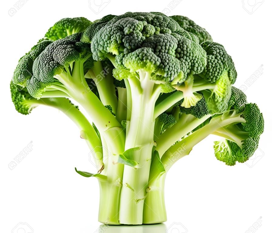 ruwe broccoli geïsoleerd