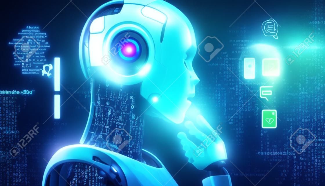 System künstliche Intelligenz Chatgpt Chat Bot AI-Technologie