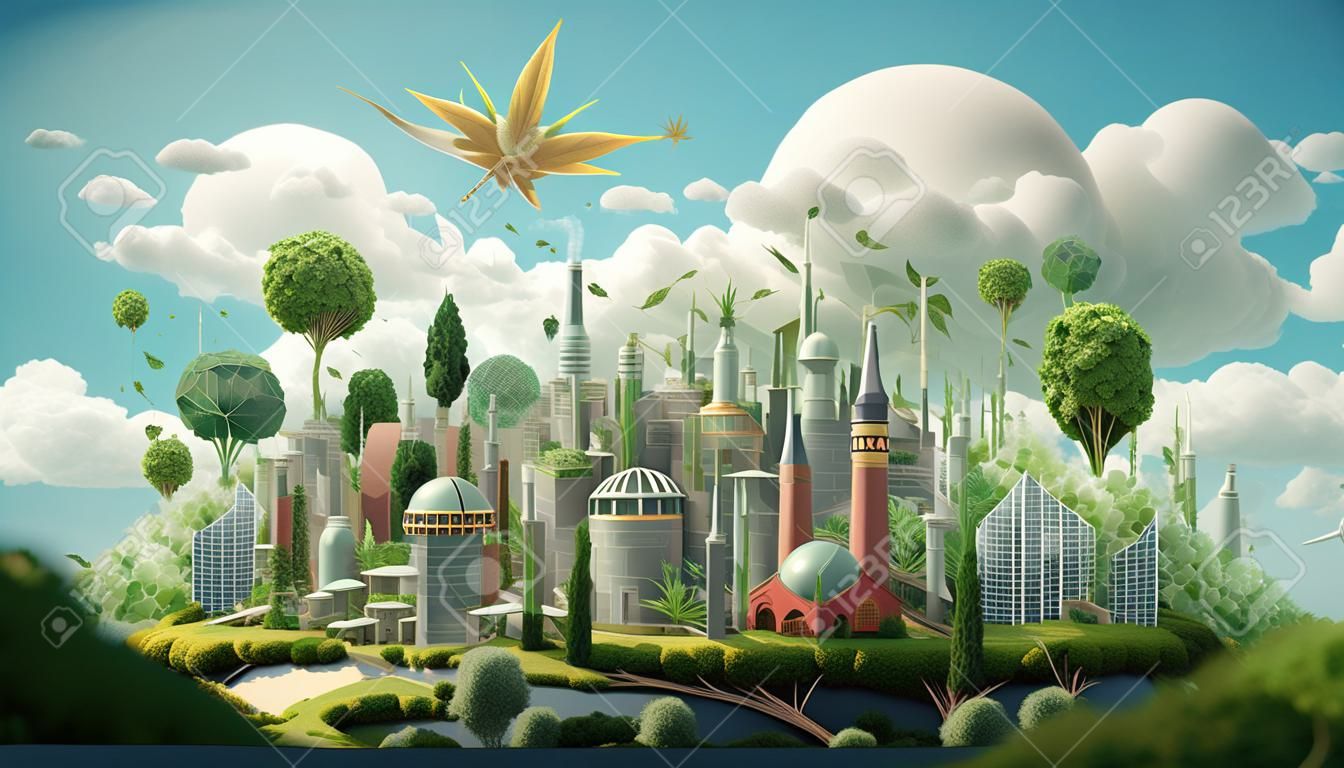 World Cannabis Day 20th April 3D Cartoon Generative AI