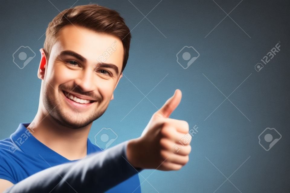 guy with thumbs up