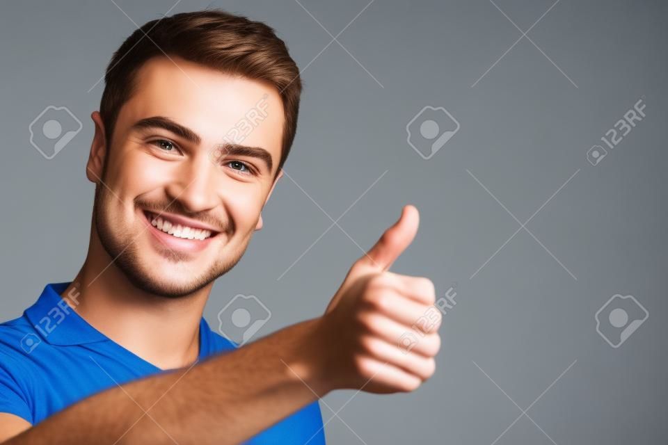 guy with thumbs up