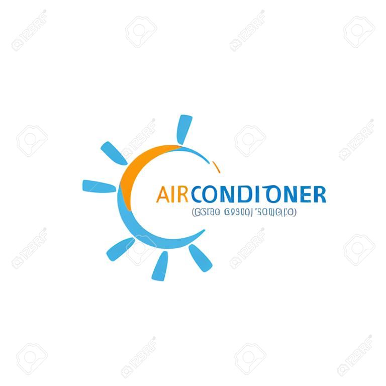 Disegno vettoriale dell'illustrazione dell'icona del condizionatore d'aria
