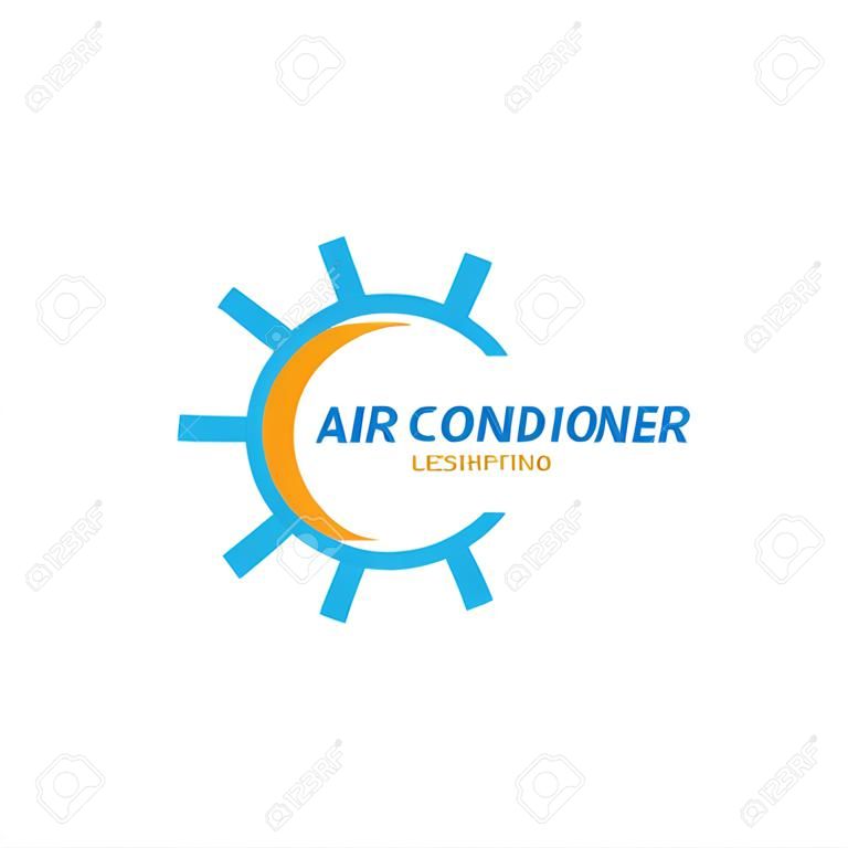 Disegno vettoriale dell'illustrazione dell'icona del condizionatore d'aria