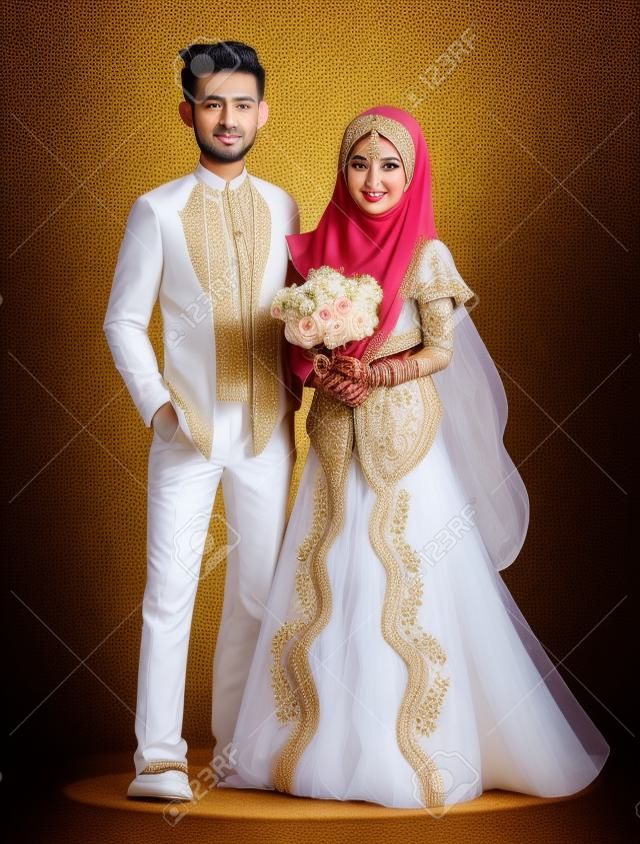 Luxury Muslim Wedding Couple
