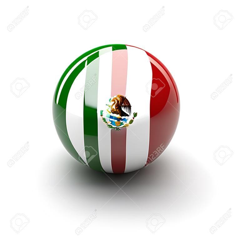 3D - Bandera de México