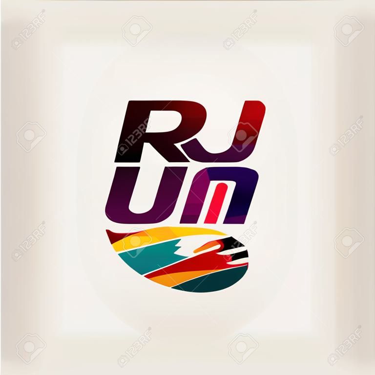 Run symbol in grunge style, sneakers print marathon icon, poster and logo template