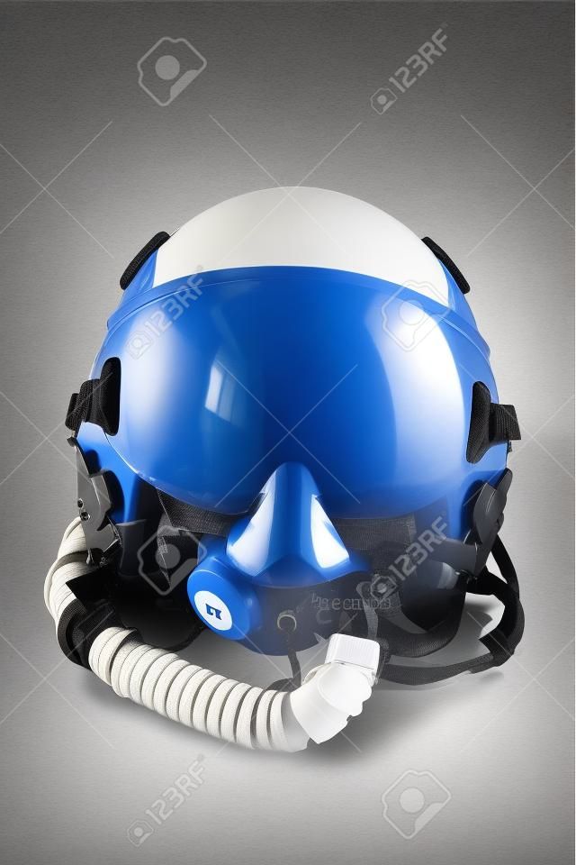 飛機頭盔或飛行頭盔與氧氣面罩