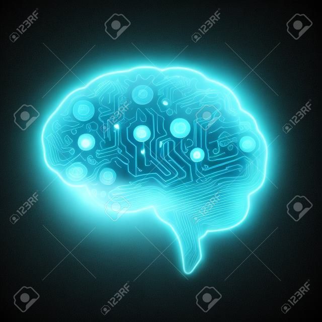 Brain of an artificial intelligence
