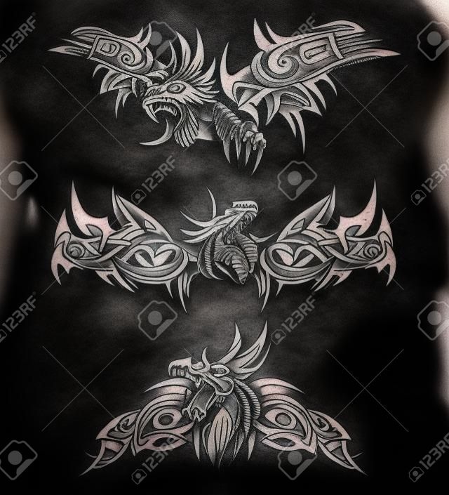 Tattoos dragons