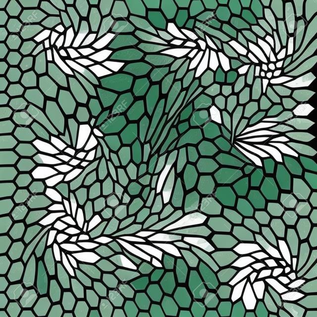 Modern Creative Kryptek yeti Camouflage patterns. Vector Illustration.