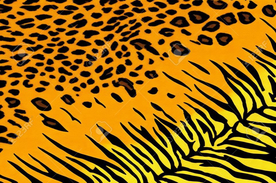 Tigre Cheetah impression RUG arrière-plan