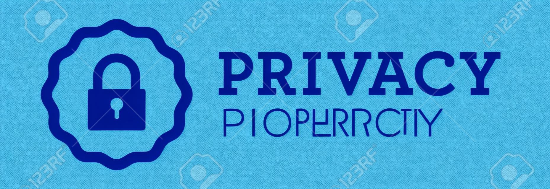 Polityka prywatności Reklama lub znaczek na stronie internetowej