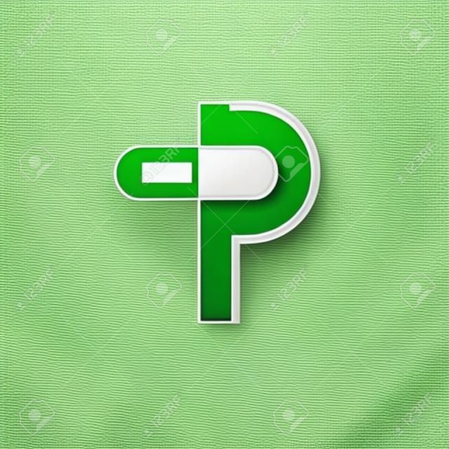 Design-Vektorschablone des Apotheke Logo Medicine-Grünkreuzzusammenfassungs. Eco Bio natürliche medizinische Klinik Infinity Loop Logo-Konzept-Symbol.