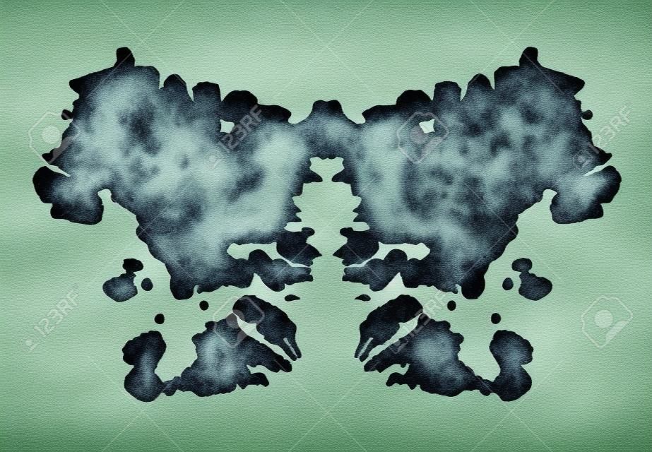 Rorschach ilustración inkblot prueba