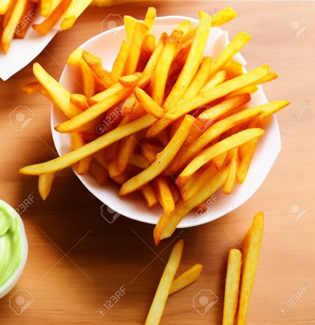 french fries, popular fast food item, fatty meal