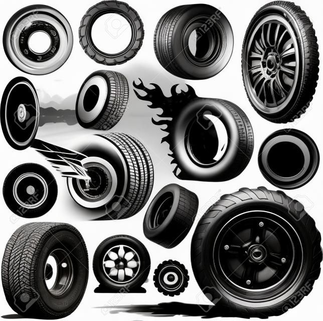 Colección de neumáticos