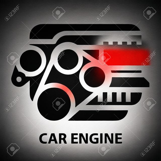 汽车发动机图标和符号