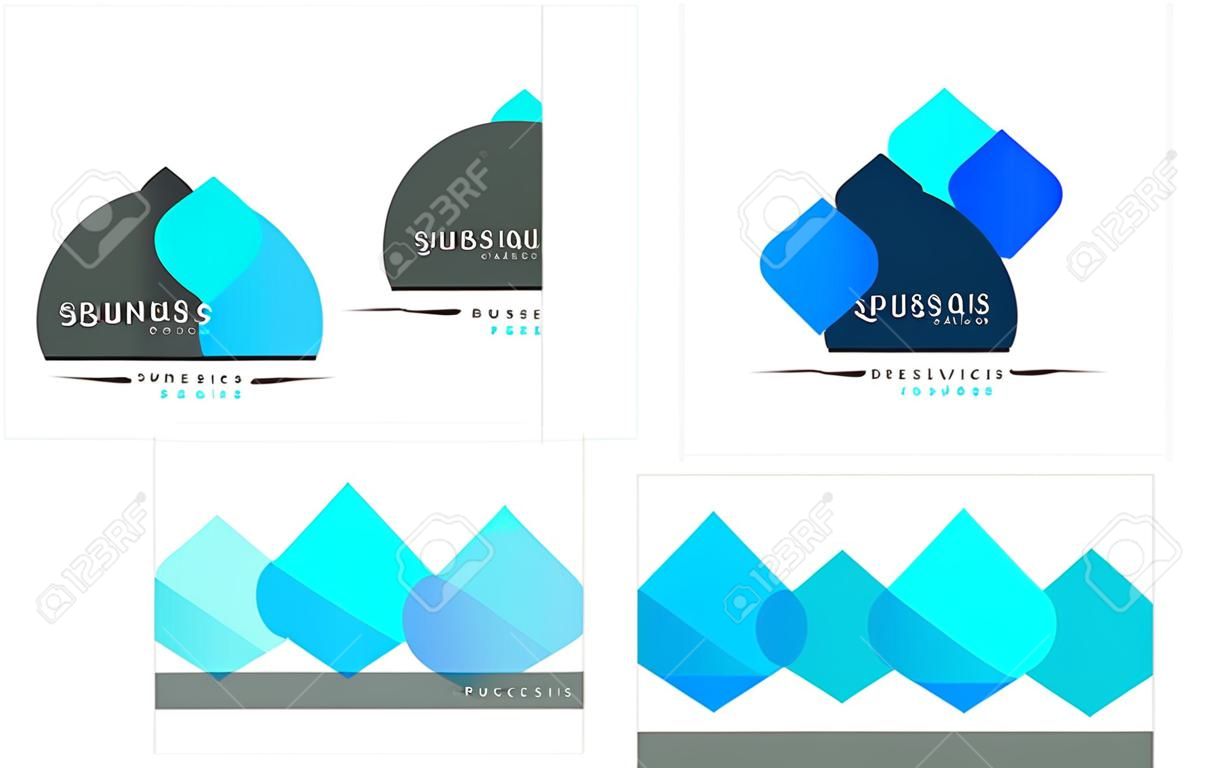Salon piękności Logo, Business Design Premium i broszurę