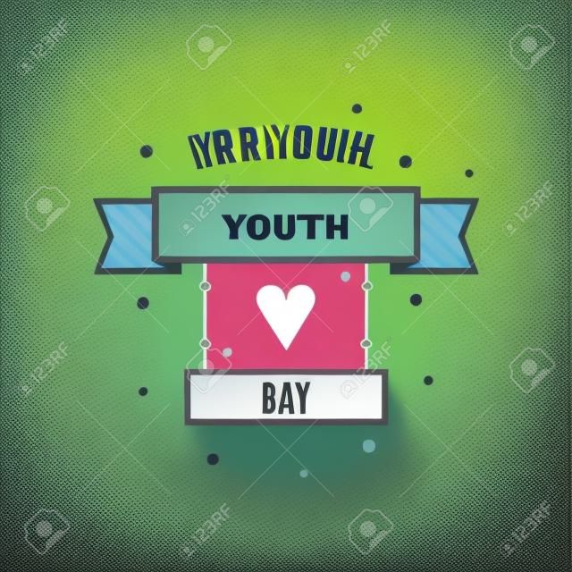 Youth day. Vector illustration.