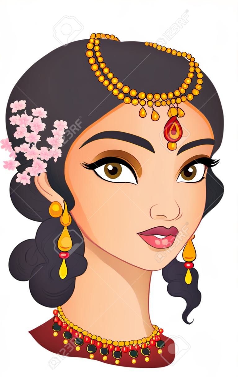 Indian girl portrait