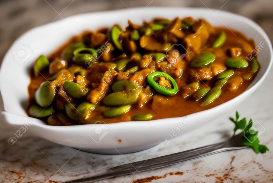 Sambal Balachan Petai; Stink Beans in Pungent Spicy Gravy