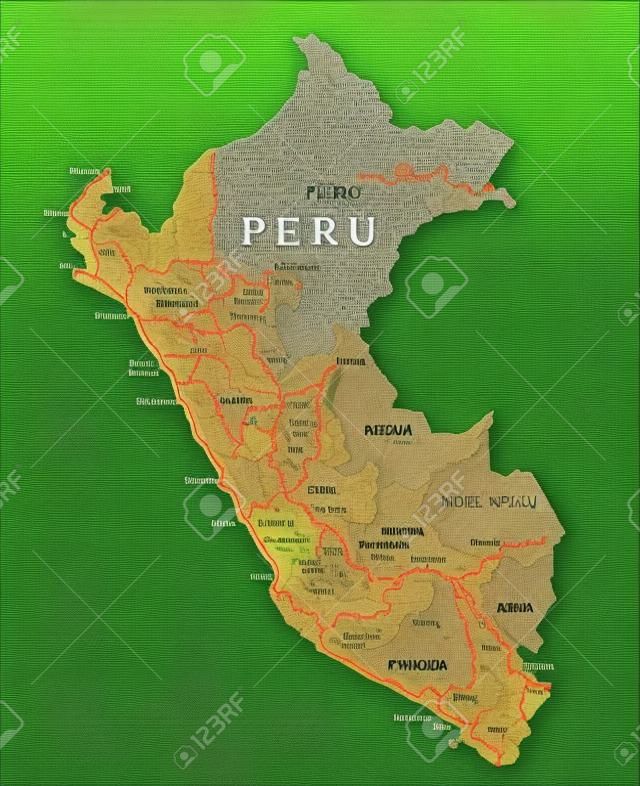 秘魯地圖