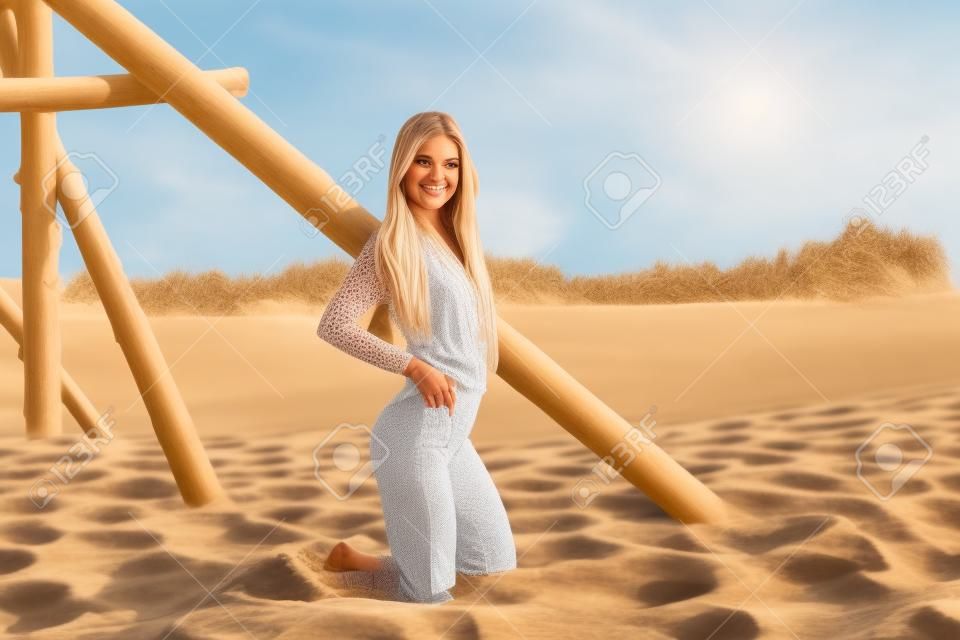 Balade estivale sur les dunes de sable chaud