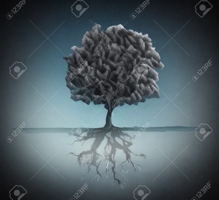 Stylized tree
