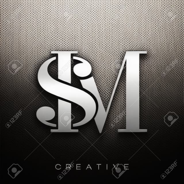Sm Logo Design Vector Icon Symbol Luxury Royalty Free SVG, Cliparts,  Vectors, and Stock Illustration. Image 156598224.