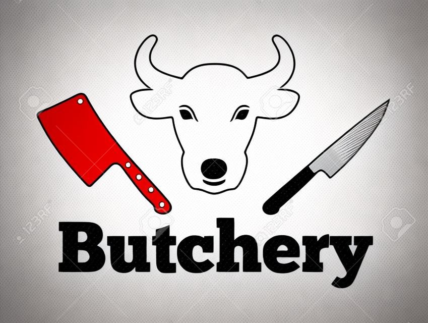Butchery vektor ikon