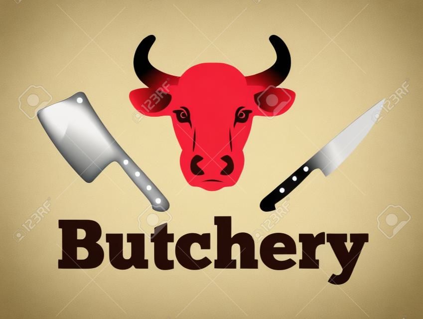 Butchery vektor ikon