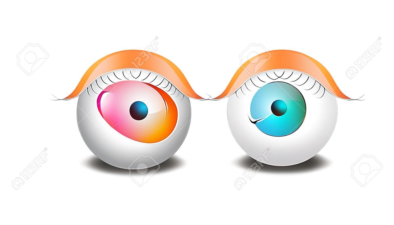 eyes icon,vector