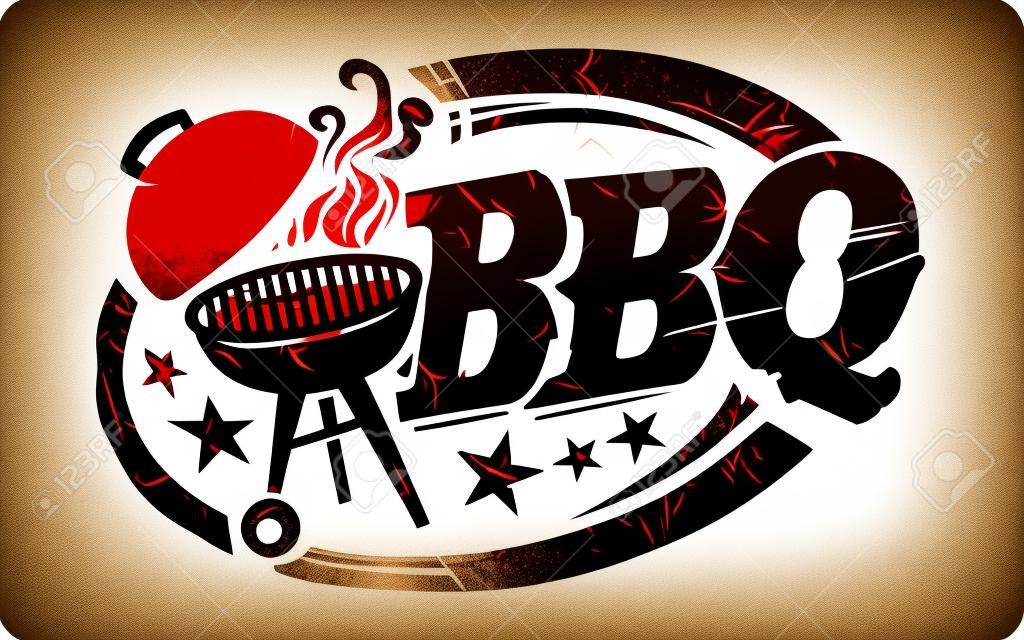 BBQ Grill vector pictogram